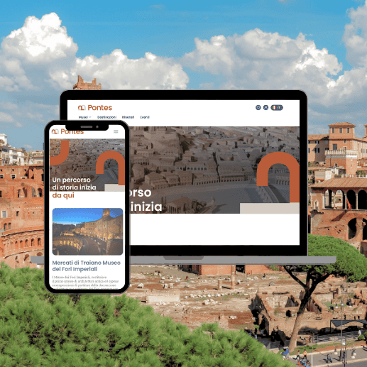 schermate portale mobile e desktop