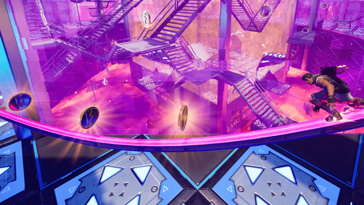 Isola Trappola di Cristallo di Fortnite con arene dinamiche, ambienti in continuo cambiamento e visuali immersive