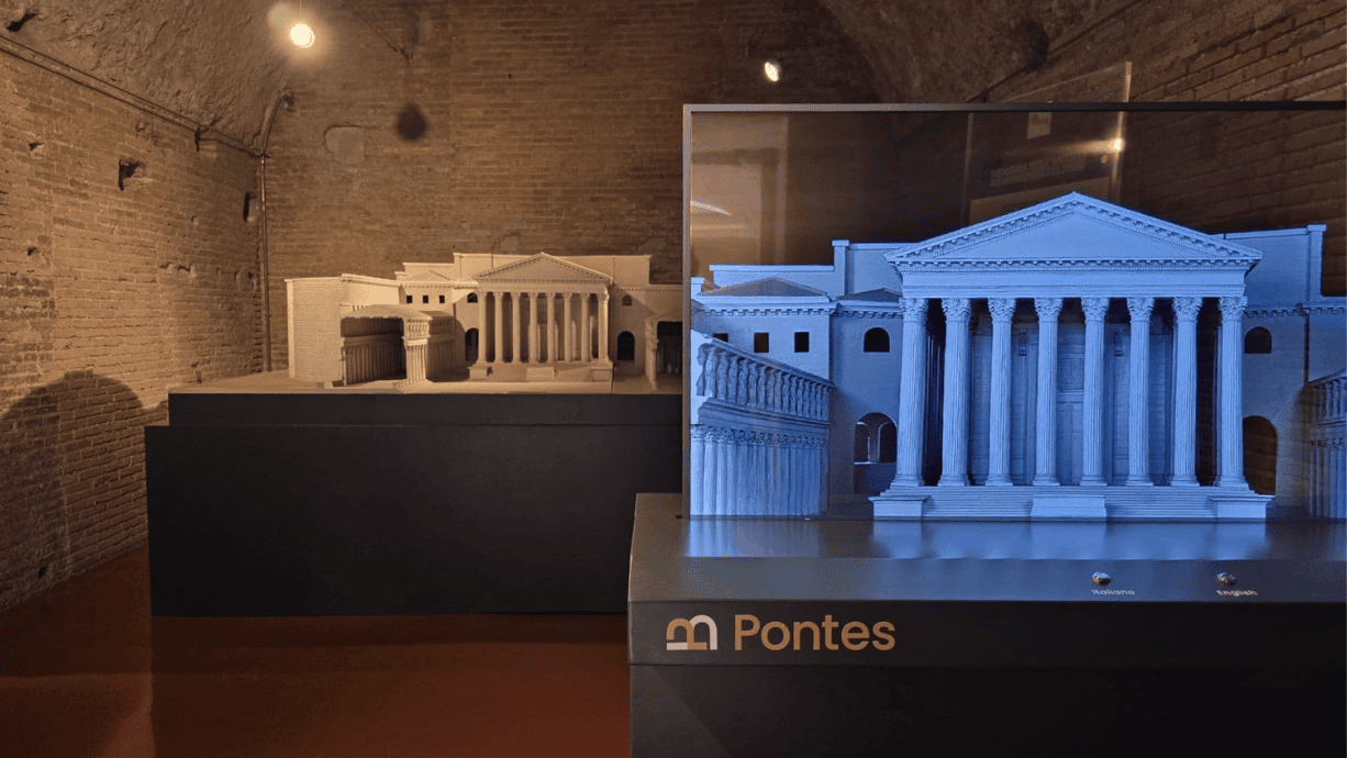 plastico Basilica Ulpia Mercati di Traiano