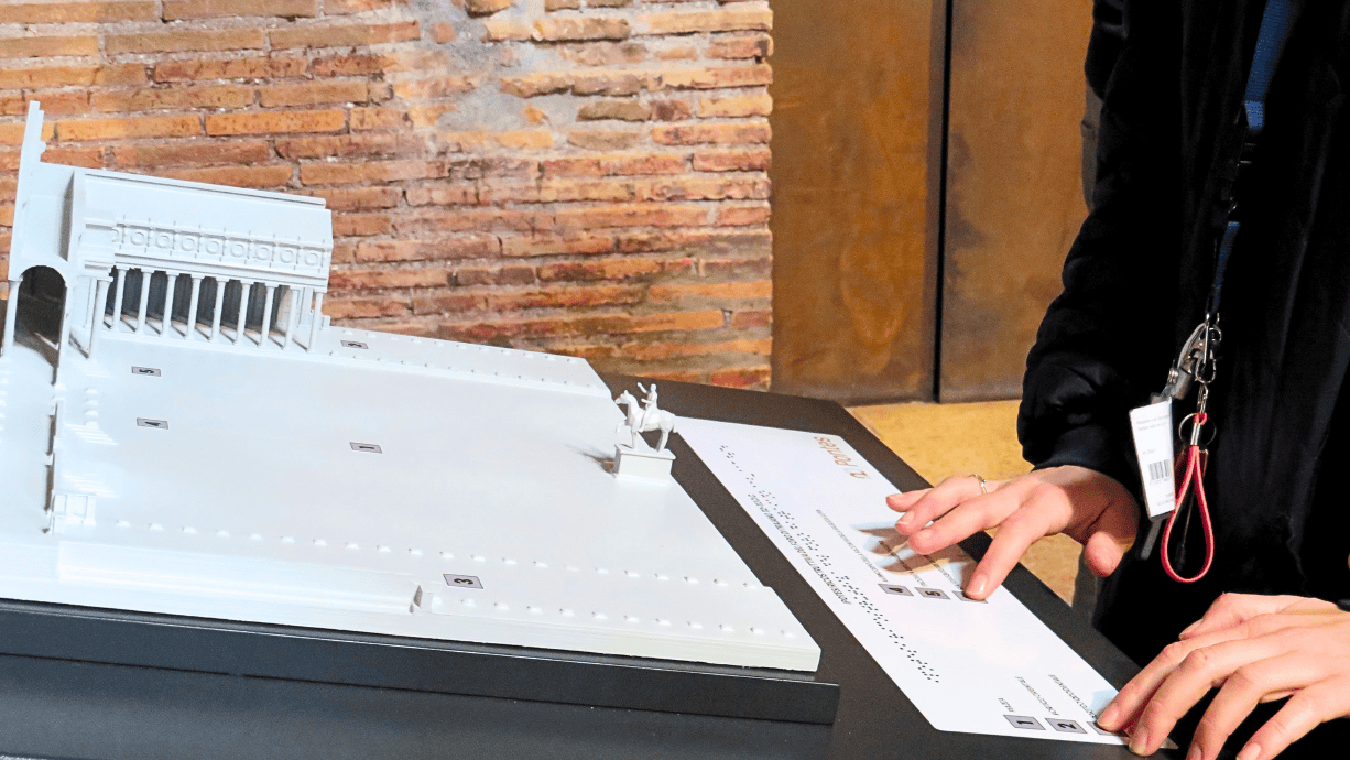 plastico tattile Mercati di Traiano